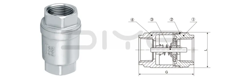 H12 Vertical Check Valve