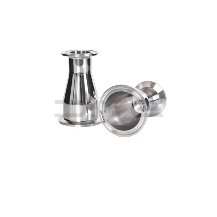 सेनेटरी स्टेनलेस स्टील क्लैंप कंसेंट्रिक रेड्यूसर